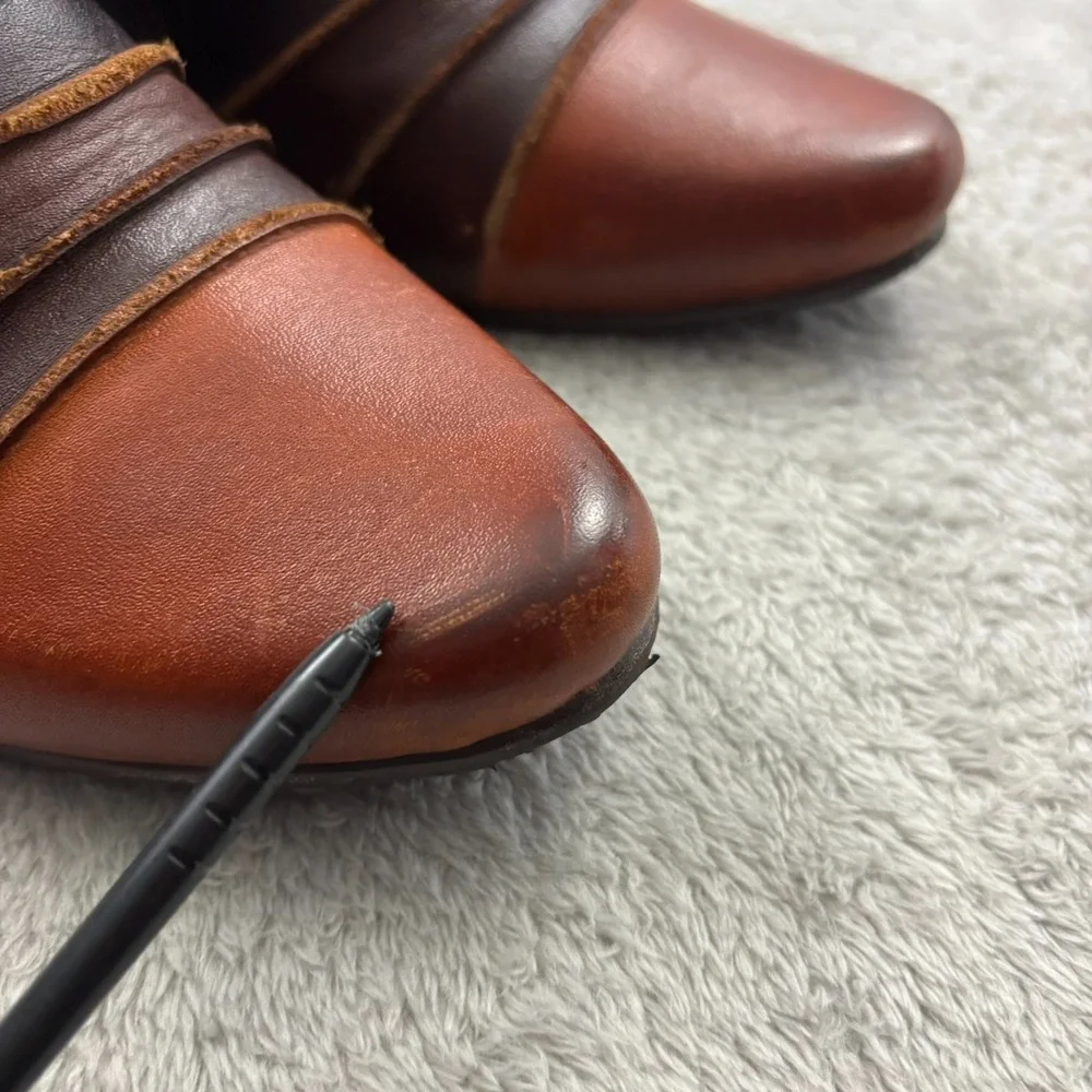 Spring Step L'Artiste Wondrous Ankle Bootie Womens 39 Multicolor Leather Witchy - Picture 9 of 10